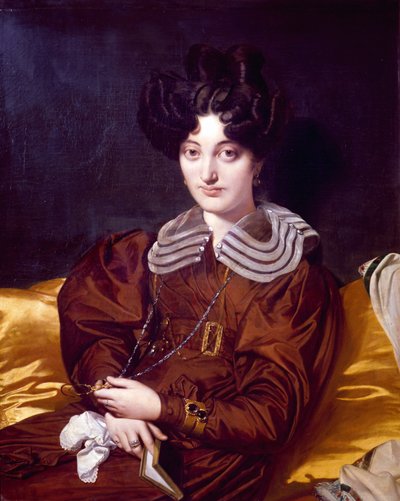 Porträt von Suzanne Clarisse de Salvaing de Boisseiu, Madame Marcotte de Sainte-Marie von Jean Auguste Dominique Ingres